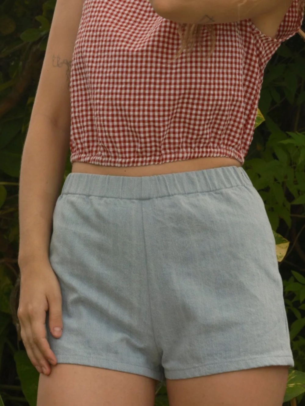 Mollusk Denim Cabana Shorts Medium NWT